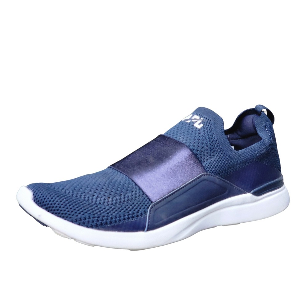 APL TechLoom Bliss Womens 10 Navy Blue Slip On Running Shoes Sneakers 0921XC